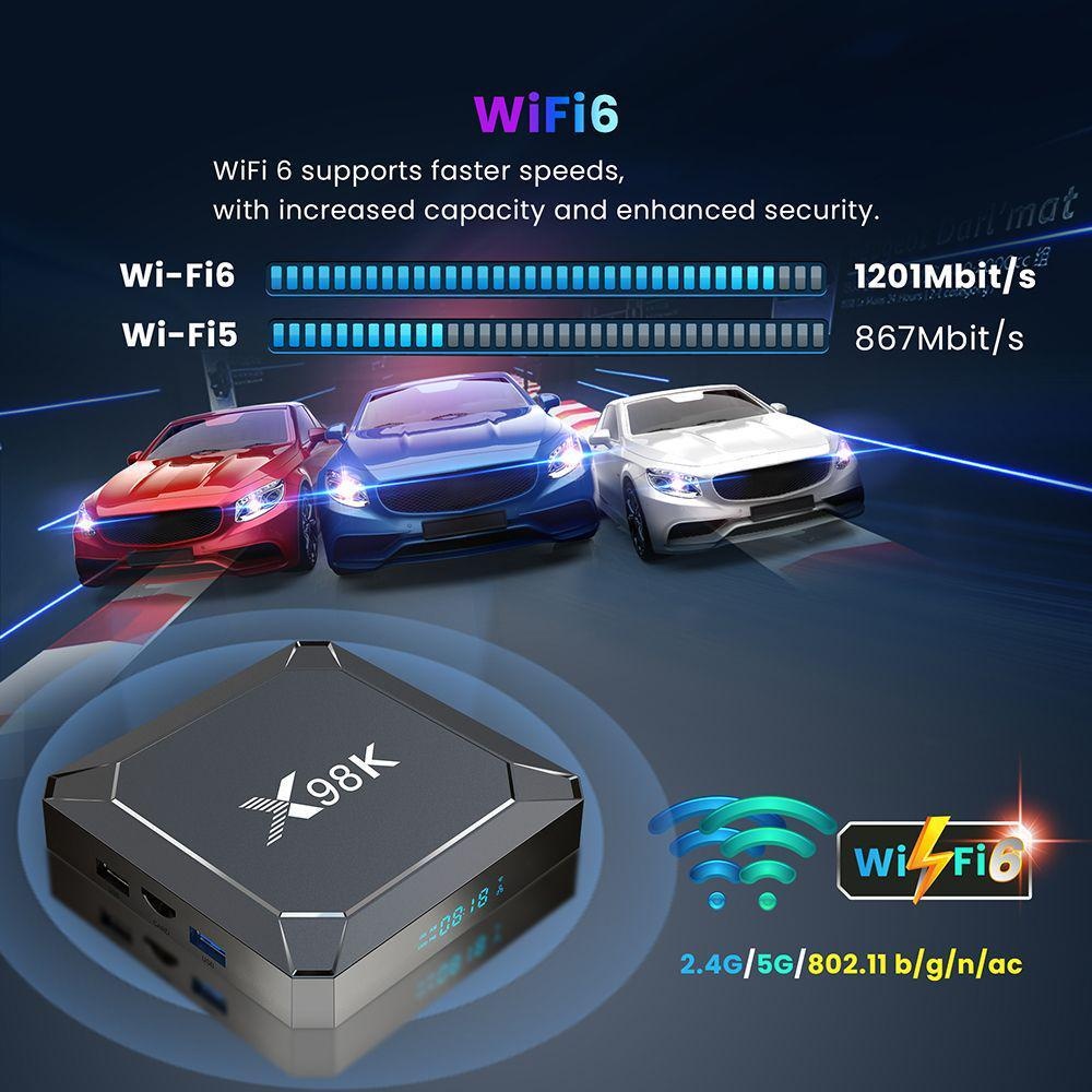 X98K Smart TV Box Android 13.0 - Radxa Rock 5B 16Gb recension och pris